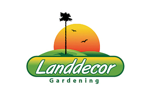 Land Decor Gardening Landscaping & Gardening Logo Design