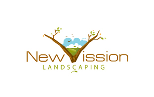 New Vission Landscaping & Gardening Logo Design