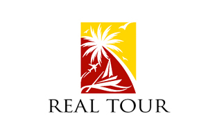 Real Tour Leisure, Travel & Tourism Logo Design