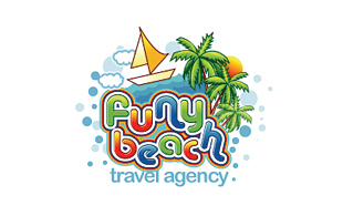 Funy Beach Travel Agency Leisure, Travel & Tourism Logo Design