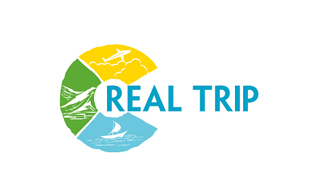 Real Trip Leisure, Travel & Tourism Logo Design
