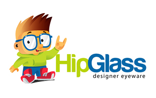 Hip Glass Lens & Optics Logo Design