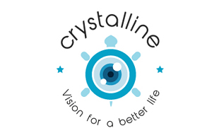 Crystalline Lens & Optics Logo Design