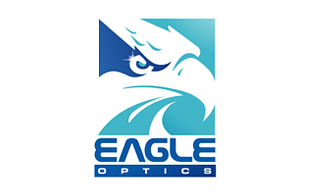 Eagle Optics Lens & Optics Logo Design