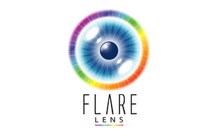 Flare Lens Lens & Optics Logo Design