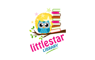 Littlestar Library & Archives Logo Design