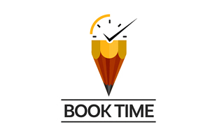 Book Time Library & Archives Logo Design