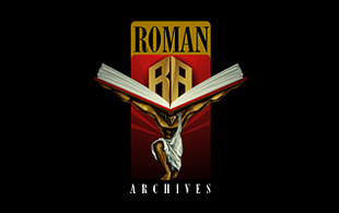 Roman Library & Archives Logo Design
