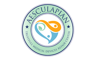Aesculapian Medical Equipment & Devices Logo Design