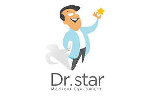 Dr. Star Medical Equipment & Devices Logo Design