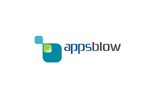 Appsblow Mobile APP & Web Development Logo Design