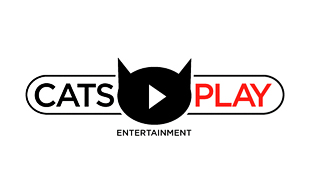 Cats Play Film Motion Pictures and Film Logo Design