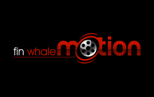 Fin Whale Motion Motion Pictures and Film Logo Design