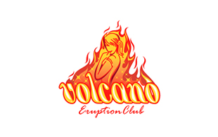 Volcano Nightclub & Bar Logo Design