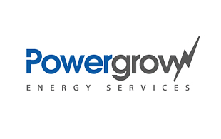 Powergrow Energy Services Oil & Energy Logo Design