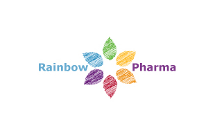 Rainbow Pharma Pharmaceuticals Logo Design