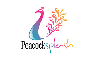 Peacock Splash Printing & Publishing Logo Design