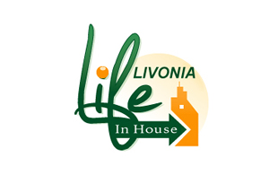 Livonia Life In House Real Estate & Construction Logo Design