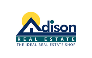 Adison Real Estate Real Estate & Construction Logo Design
