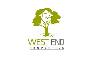 Westend Properties Real Estate & Construction Logo Design