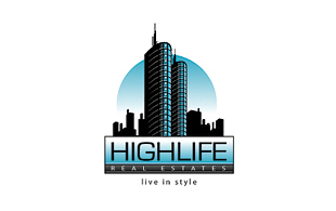 Highlife Real Estate & Construction Logo Design