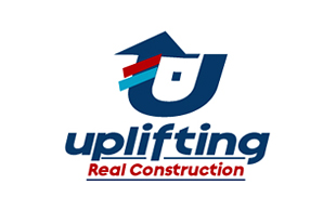 Uplifting Real Construction Real Estate & Construction Logo Design