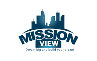Mission View Real Estate & Construction Logo Design
