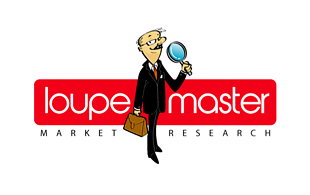 Loupe Master Research and Development Logo Design