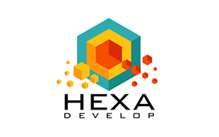 HEXA Research and Development Logo Design