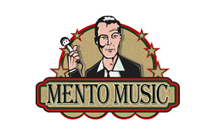 Mento Music Retro Logo Design