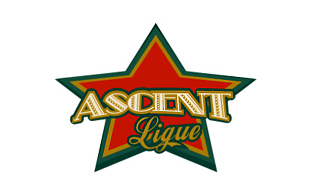 Ascent Lique Retro Logo Design