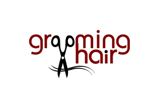Grooming Hair Salon & Day-Spa Logo Design