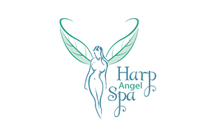 Harp Angel Spa Salon & Day-Spa Logo Design