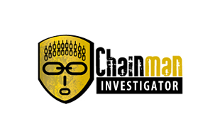 Chainman Investigator Security & Investigations Logo Design
