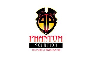Phantom Solution Security & Investigations Logo Design