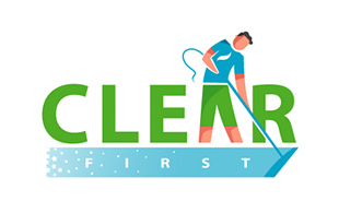Clear First Textual Logo Design