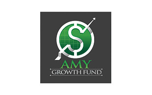 Amy Growth Fund Wealth Management & Financial Services Logo Design