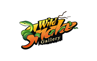 Wild Snake Gallery Wildlife & Safari Logo Design