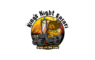 Knight's Night Safari Wildlife & Safari Logo Design