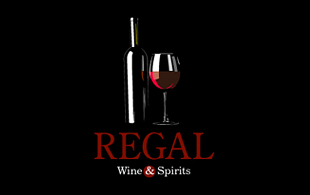 Regal Wine & Spirits Wine & Spirit Logo Design