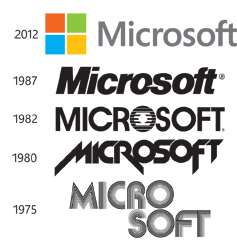 Microsoft Logo - This Design and History of the Microsoft Brand