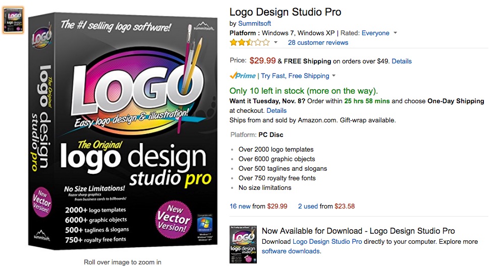 amazon_com__logo_design_studio_pro__software