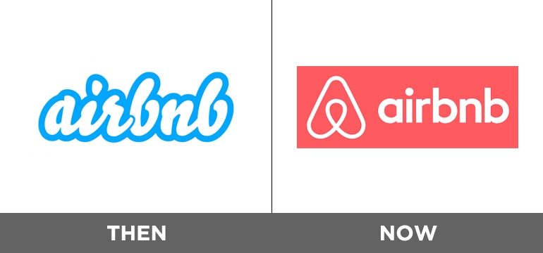 The spectacular logo evolution of famous brands