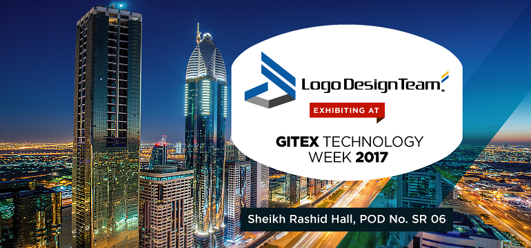 Logo Design Team Exhibiting GITEX 2017 Dubai