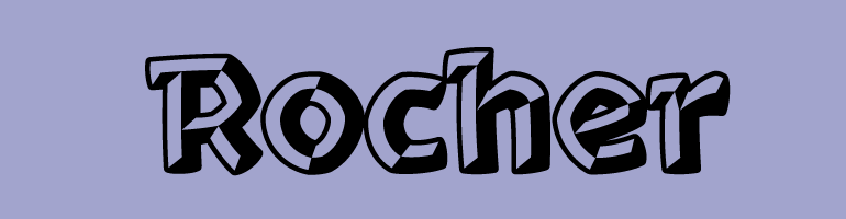 Rocher Font