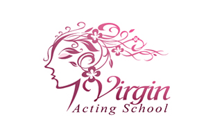 Virgin Acting School Actors & Models Logo Design