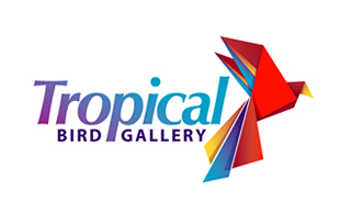 Tropical Bird Gallery Art & Craft Logo Design