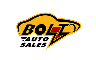 Bolt Auto Sales Art & Craft Logo Design Automotive Logo Design
