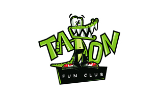Tafon Fun Club Cartoon Logo Design