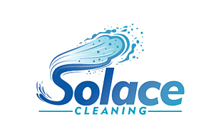 Solace Cleaning Cleaning & Maintenance Service Logo Design
